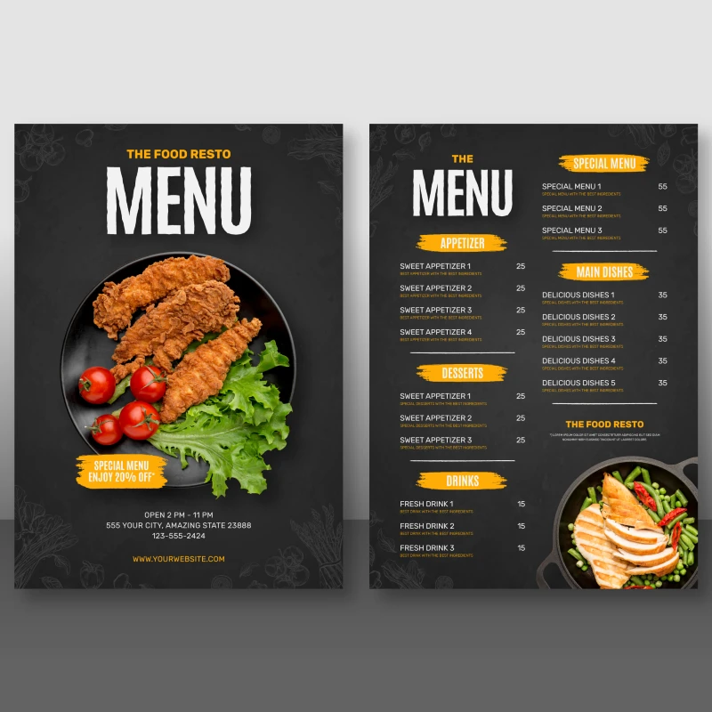Restaurant Menu