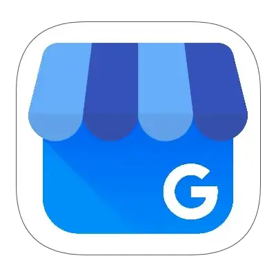 square_4_media A blue storefront icon with a white "G" symbol in the lower right corner, representing the Google My Business app logo. media_agency square_4_media A blue storefront icon with a white "G" symbol in the lower right corner, representing the Google My Business app logo. media_agency