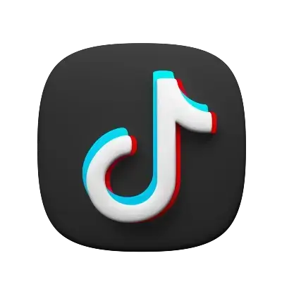 square_4_media The image shows the TikTok logo in white with blue and red shadows on a rounded black square background. media_agency square_4_media The image shows the TikTok logo in white with blue and red shadows on a rounded black square background. media_agency